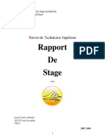 Rapport de Stage Francais