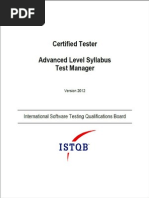 Certified Tester Advanced Level - International Software Testing