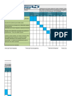 Ejemplo de Diagrama de Gannt