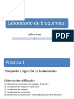 calificación Practicas de BQ