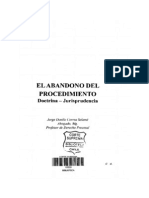 Correa Selamé Jorge El Abandono Del Procedimiento