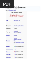 Download The Coca-Cola Company by deepdeep87 SN22191559 doc pdf