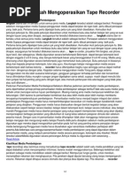 Download Langkah-langkah mengoperasikan tape recorder by Jufry Rende SN221917356 doc pdf