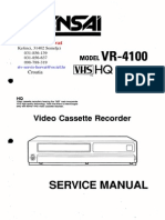 Tensai VR4100 PDF