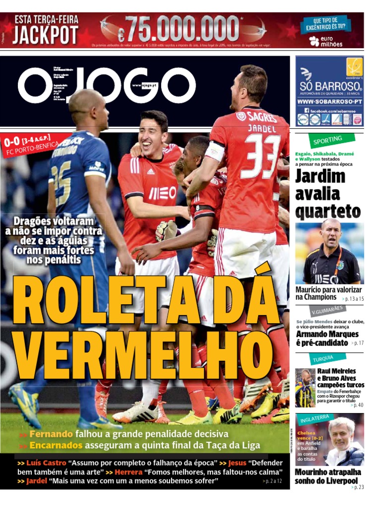 Daniel Ramos quer derrotar o Benfica e atingir “final four” da
