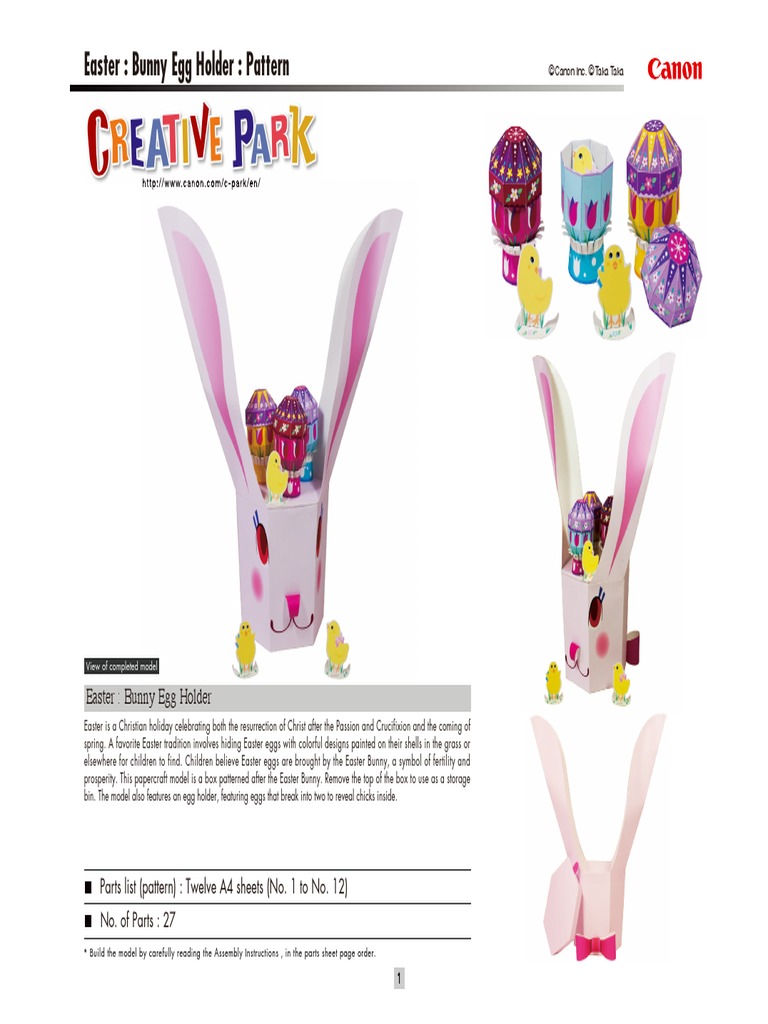 Easter Rabbit e A4 | PDF