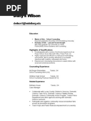 generic resume