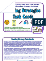 Reading Strategies Task Cards