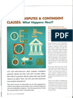 050114 Payment Disputes & Contingent Clauses
