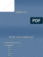 degrees of adjectives