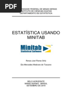 Estatística Usando Minitab