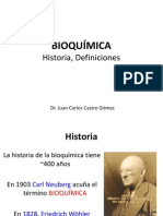 Bioquímica, Historia, Definiciones