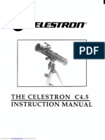 Celestron c4.5 telescope