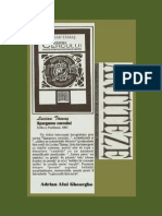 Adrian Alui Gheorghe - Lucian Tamas, Spargerea Cercului Sau Calator Pe Autostrazile Himerei