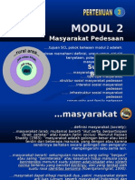 Modul 2 Masyarakat Pedesaan 1