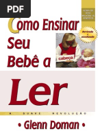 Como Ensinar Seu Bebe a Ler