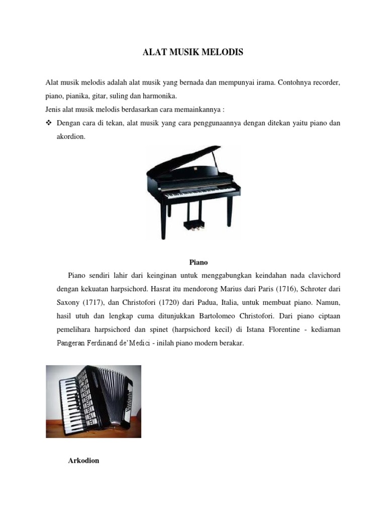Alat Musik Melodis Docx