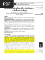 Download Humanitarian Logistics in Disaster Relief Operations by Emil Emmanuel Estilo SN221966295 doc pdf