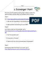 Educational Scavenger Hunt