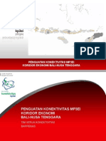 Penguatan Konektivitas Mp3ei Koridor Ekonomi Bali-Nusa Tenggara