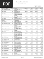 BCL Supplier Ledger Summary 230214 23rd Feb'14