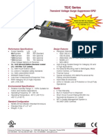 Advanced Protection Technologies TE/C Series Transient Voltage Surge Suppressor