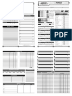 Character Sheet - Nomad v3.5adfasf