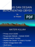 Analisis Dan Desain