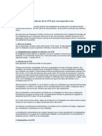 Cálculo de La CTS Que Corresponde A Los Trabajadores