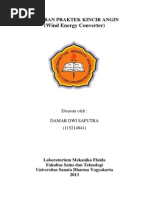Download Laporan Praktikum Kincir Angin by Damar Dwi Saputra Markus SN221985108 doc pdf