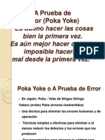 A Prueba de Error-Pokayoke