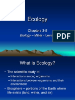 Ecology (Chapters 3-5)