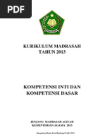 Download Kurikulum 2013 Madrasah Alquran Hadits by malays SN221989473 doc pdf