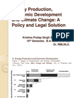 Energy Production, Economic Development and Climate Change: A Policy and Legal Solution