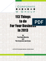 113 Things 2013