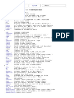 A-Z Index of The Apple OS X Command Line