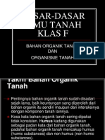 G - Bahan Organik Tanah Dit