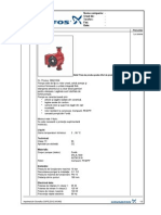 Pompa GRUNDFOS UPS 25-70 Fisa Tehnica