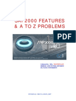 SAP2000FeatutersAndATOZProblemsBook