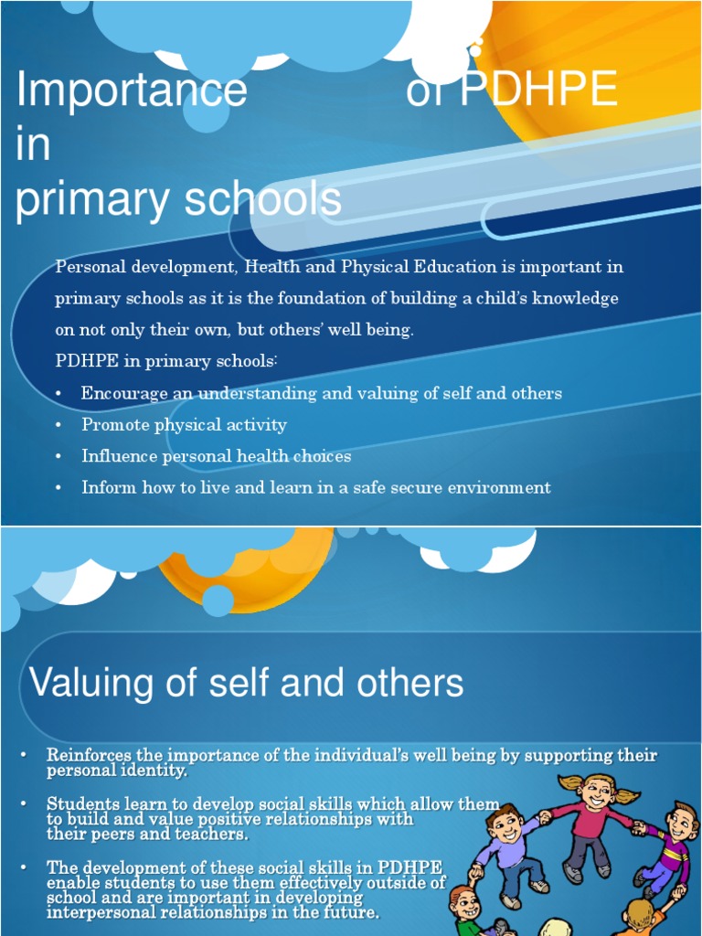 Importance of PDHPE Physical Exercise Physical Education