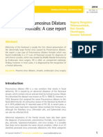 Pneumosinus Dilatans Frontalis: A Case Report