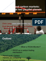 REDD and Carbon Markets