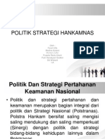 Politik Strategi Hankamnas