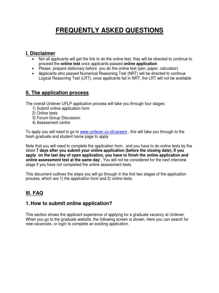 Frequently Asked Questions UFLP 2014 tcm110384597 PDF