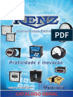 Catálogo Geral de produtos Renz Instrumentos Elétricos Amperímetros e Voltímetros 2014