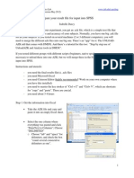 Prepare DMDX Files For Input Into SPSS