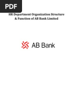 Download Organogram of the Human Resource Division of AB Bank Limited by Rajib Ahmed SN222063914 doc pdf