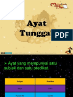 Ayat Tunggal & Ayat Majmuk