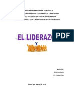 El Liderazgo Ensayo