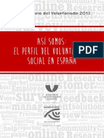 ASI_SOMOS El Perfil de Voluntariado en España